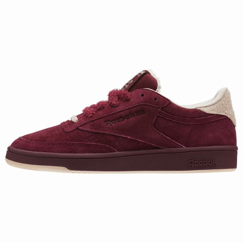 Reebok Club C 85 Tenisky Damske - Bordove/Béžové GM3433TD